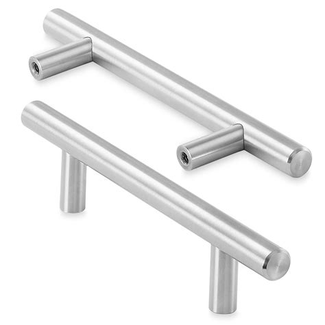 kitchen cabinet hardware stainless steel|solid stainless steel cabinet handles.